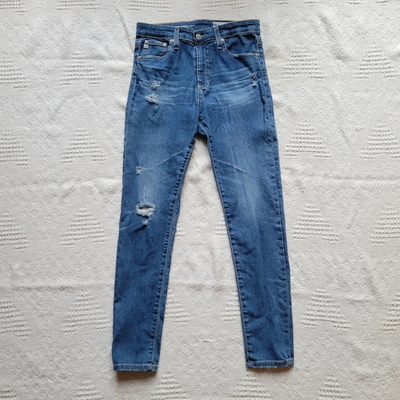 Farrah Skinny Ankle, AG-ED  High-rise skinny ankle denim jean - Picture 2 of 14